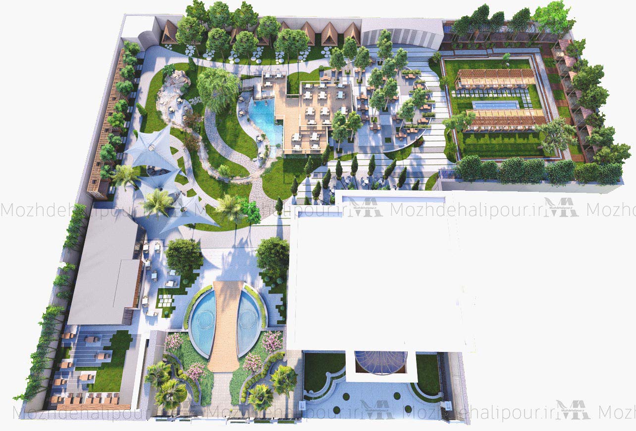 Vavan Restaurant Garden Design PRJ PLAN ASLI17 3