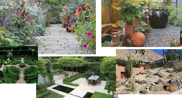 سبکهای طراحی کاشت گیاهان