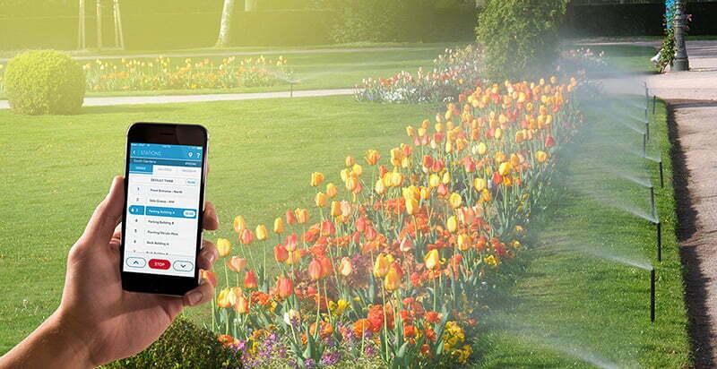 اجرای سیستم آبیاری هوشمند