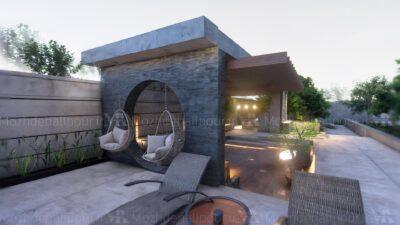 طراحی آلاچیق مدرن