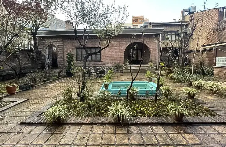 طراحی محوطه با سبک سنتی