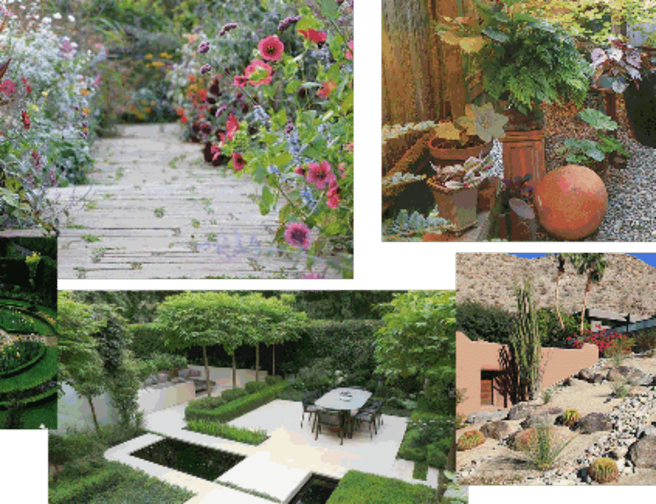 سبکهای طراحی کاشت گیاهان
